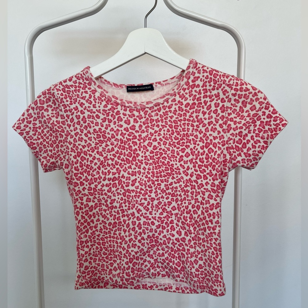 brandy pink cheetah top